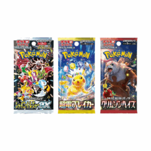 Pokémon TCG Japanese Booster Pack - Super Electric Breaker, Shiny Treasure Ex, Crimson Haze - Trading Card Game